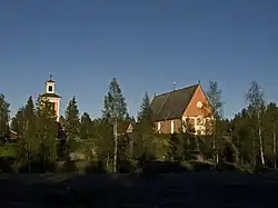 Church ensemble in Bygdeå