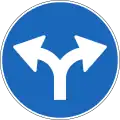 2.39 Must turn right or left