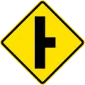 PI-4dR Minor road ahead on right