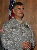 CPT Mike Canzoneri, Company A, 3-124 Infantry, 1992 – 1995; later commanded 1-153 Cavalry and the 53rd IBCT.