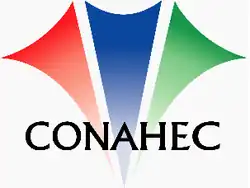 Flag of Consortium for North American Higher Education Collaboration Consortium pour la collaboration dans l'enseignement supérieur en Amérique du Nord (French) Consorcio para la Colaboración de la Educación Superior en América del Norte (Spanish)