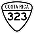National Tertiary Route 323 shield}}