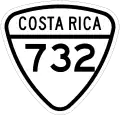 National Tertiary Route 732 shield}}