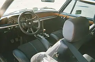 1974 BMW 3.0 CS 'Alpina' interior