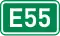 European route E55