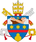 Clement XIV's coat of arms