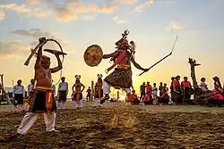 Caci (fighting), a traditional martial arts of the Manggarai community from Flores Island, East Nusa Tenggara