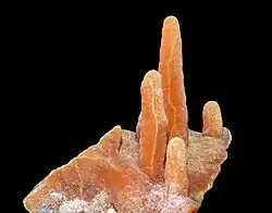 Stalactitic calcite