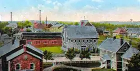 Calumet & Hecla Industrial Site, c. 1910.