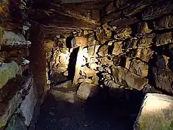 Burial chamber inside Camster Long.