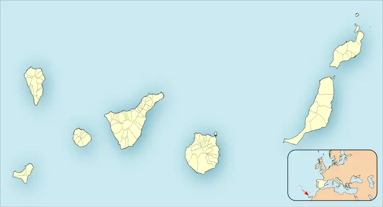 Very Small Array is located in Canary Islands