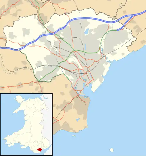 Cyncoed is located in Cardiff