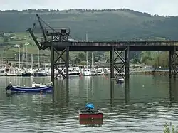 Cargadero de mineral de hierro de Orconera, o Puente de los Ingleses