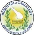 Official seal of Carlstadt, New Jersey