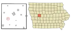 Location of Halbur, Iowa