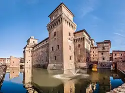 Estense Castle, the provincial seat