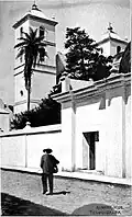 A man walking in Tegucigalpa, 1904, Alfred Keane Moe