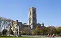 The cathedral from the War Memorial Plaza