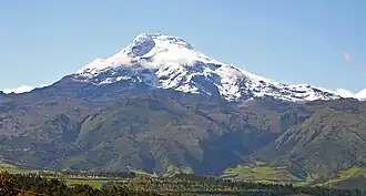 Cayambe volcano