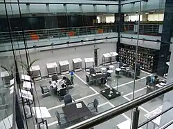 The magazine section, which is widely popular.