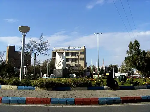 Central square of Jolfa