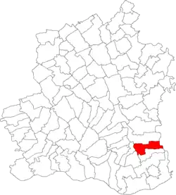 Location in Teleorman County