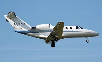 Business jet of the Cessna Citation family