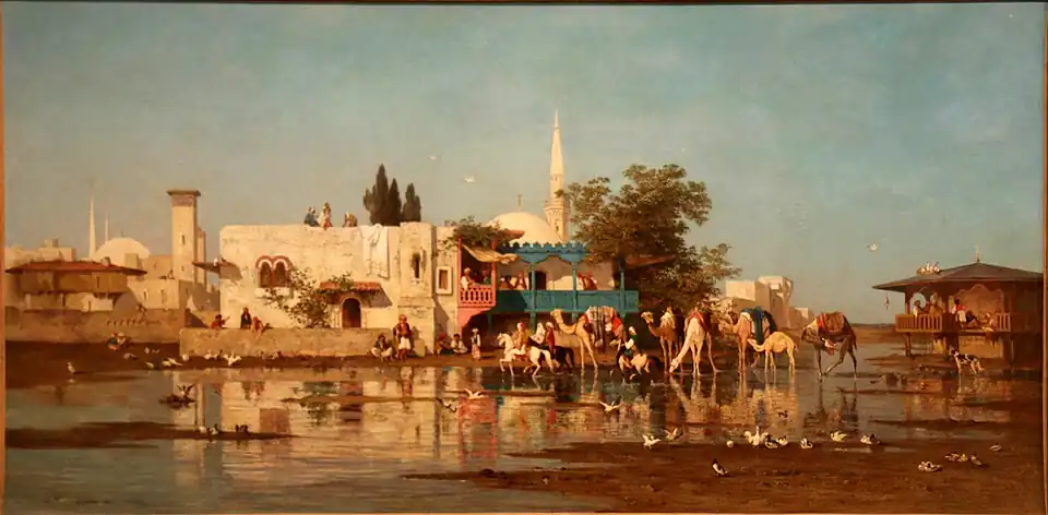 Street Leading to the Bazaar at Chabran-el-Kébir