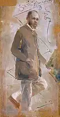 An Impressionist (Tom Roberts), 1889, Art Gallery of New South Wales