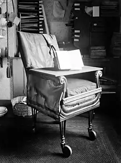 Charles Darwin’s chair in Down House