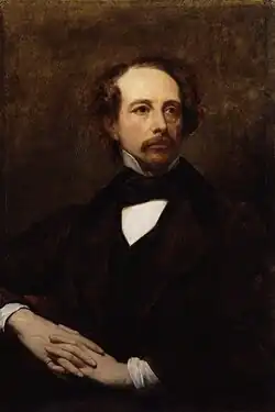 Portrait of Charles Dickens, 1855