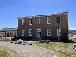 Charles Ready House damaged (2023)