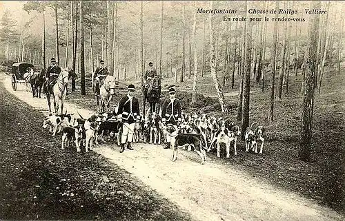 The Vallière estate was primarily used as a hunting ground for its owners.