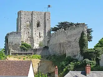 Ruins of brick castle