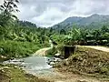 A ford in Janda Baik, Pahang, along the trail to Mount Nuang