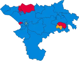 2008 results map