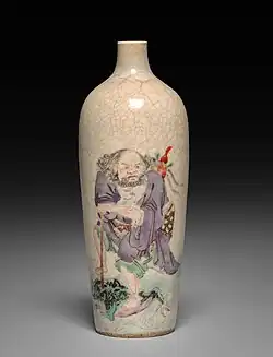 Snuff bottle, 9.9&nbsp;cm tall, Qianlong reign