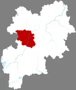 Location of Fumian district