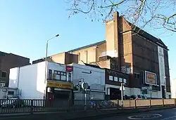 High Street shops and former Granada Cinema
