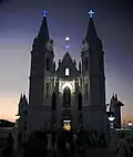 Veilankanni Basilica at Dusk