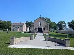 Shrine of the Assumption Catholic Church in Churchville