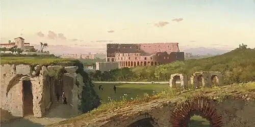 View of the Colosseum