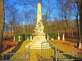 The Prussian military cemetery in Colombey