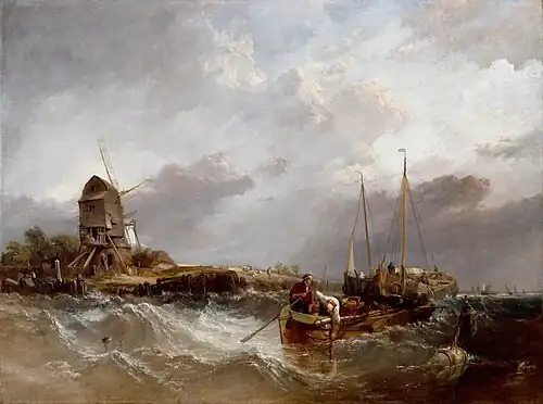On the Scheldt near Leiskenshoeck (1837)
