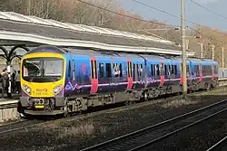 The second livery carried by the Class 185, First Group's "Dynamic Lines". This livery was carried from 2006 to 2016.