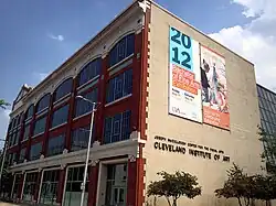 The Cleveland Institute of Art is centered in a former Ford Model T factory