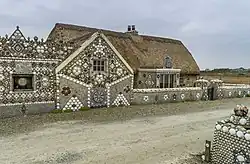 Cliff Cottage ("shell cottage") in Cullenstown
