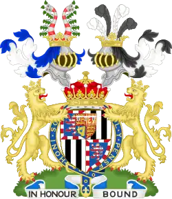 Coat of Arms of Louis Mountbatten, Earl Mountbatten of Burma