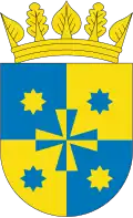 Coat of arms of Novi Sanzhary Raion