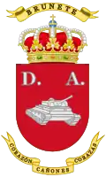 Coat of Arms of the former 1st Armoured Division "Brunete"